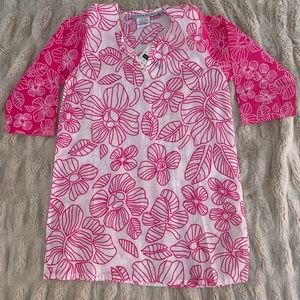 Gretchen Scott pink cover up